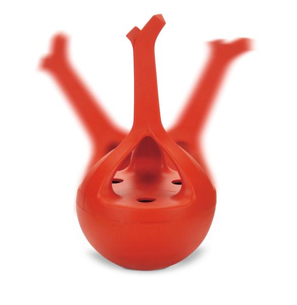 Beeztees Hundespielzeug Wiggle-X - Apportierspielzeug und Snackball aus Gummi